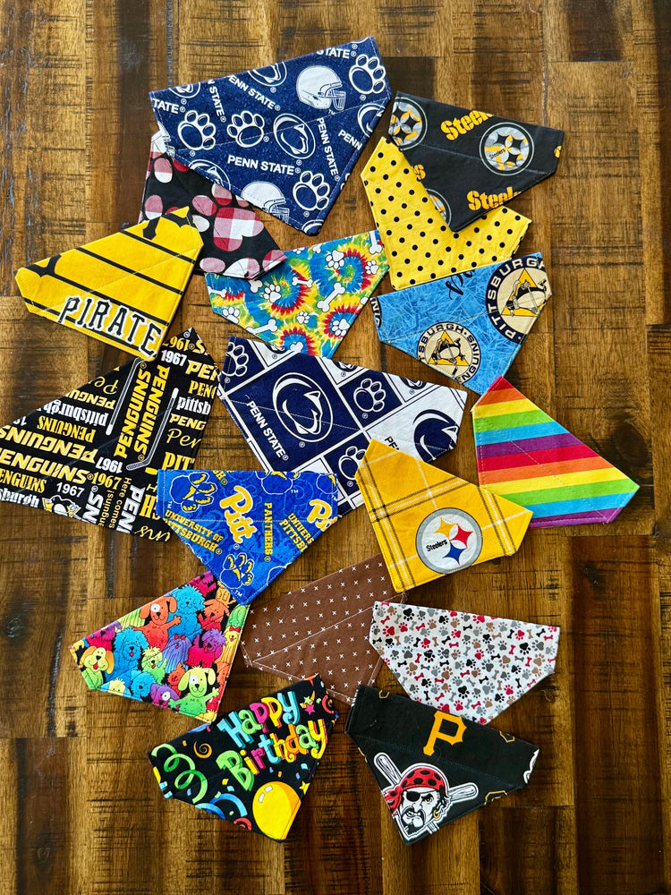 Premium Slip-On Dog Bandanas